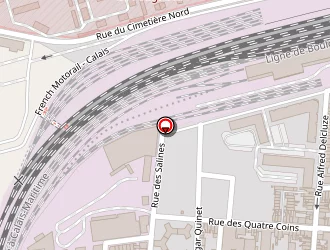 Carte de Boucher Brigitte à Calais