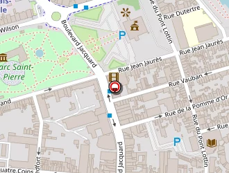 Carte de Etam à Calais