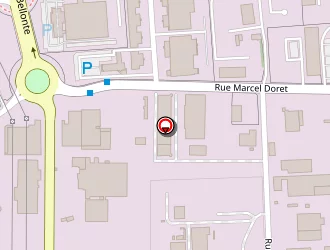 Carte de Merck Santé à Calais