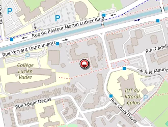 Carte de Antoine Martial à Calais