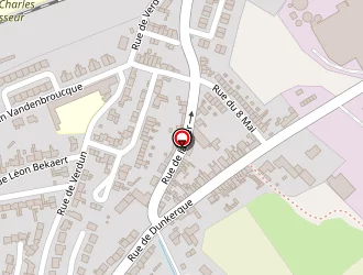 Carte de Exploitation Jean Caecke (soc) à Bourbourg