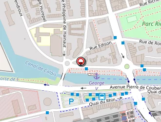 Carte de Le Florida à Calais