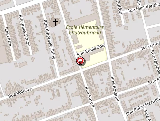 Carte de Creastyle Coiffure à Calais