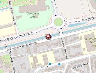 Carte de Treizebre Christine à Calais