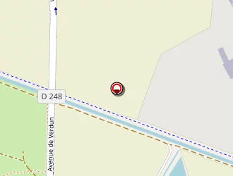 Carte de Stade Du Fort Vert à Marck