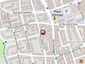 Carte de Aquatour à Calais