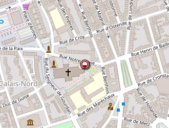 Carte de Collège Jean Macé à Calais