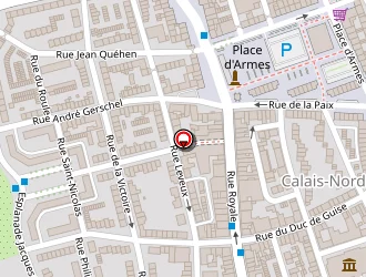 Carte de Hôtel Ibis Styles à Calais