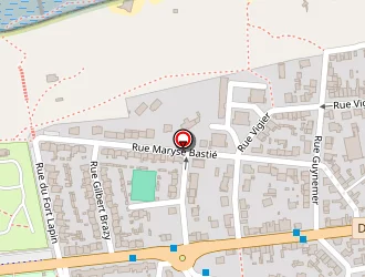 Carte de Boulodrome à Sangatte