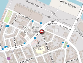 Carte de Lambert Jérôme à Calais