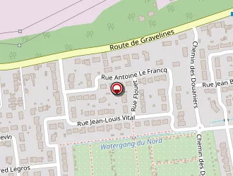 Carte de Sylvie Coiffure à Calais