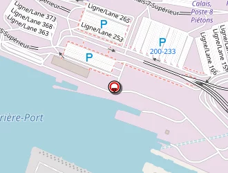 Carte de Le Grand Bleu à Calais