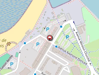 Carte de La Plage à Calais