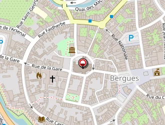 Carte de Martel Jacques à Bergues