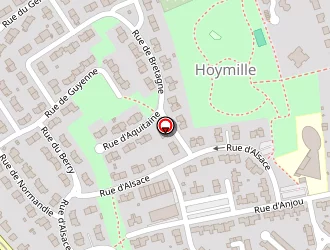 Carte de Jacques Laurence à Hoymille