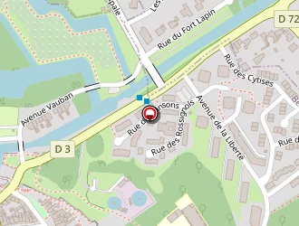 Carte de Rivière Marion à Bergues