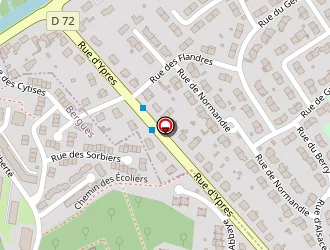 Carte de Mtbm Rénovation à Bergues