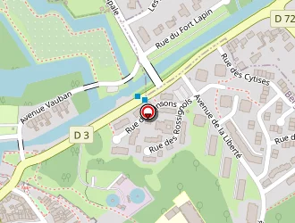 Carte de Tons Nuances à Bergues