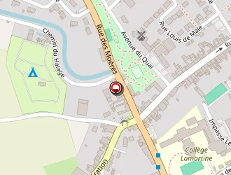 Carte de Vanlichtervelde à Hondschoote