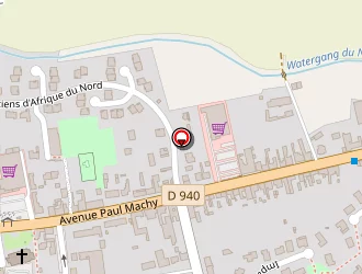 Carte de Le Temple D'ourasi à Oye-plage