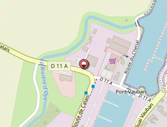 Carte de Petroservices à Gravelines