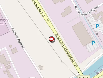 Carte de Dunkerque Manutention à Spycker