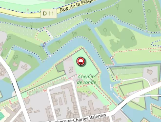 Carte de Dedrie Patrick à Gravelines