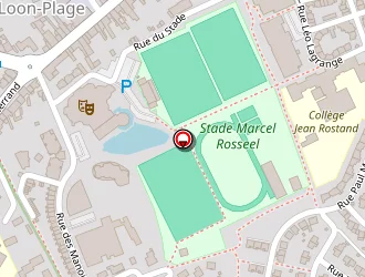 Carte de Boulodrome à Loon-plage