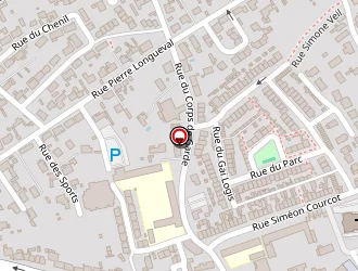 Carte de Lavoine à Loon-plage