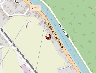 Carte de B&b Archery à Bierne