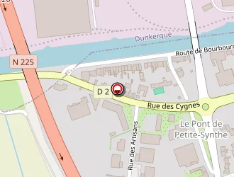 Carte de France Verre à Armbouts-cappel