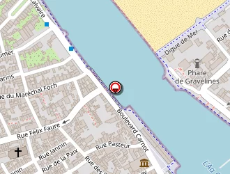 Carte de Le 116 à Gravelines