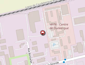 Carte de Entrepose Echafaudages à Dunkerque