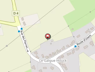 Carte de Dequeker Hubert (earl) à Téteghem