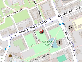 Carte de La Poste à Grande-synthe