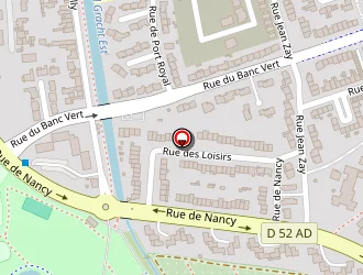 Carte de Laurence Coiffure à Dunkerque