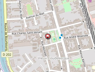 Carte de Petit Johann à Coudekerque-branche