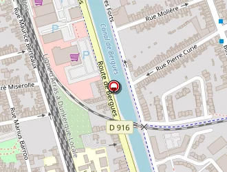 Carte de Plateau Philippe à Coudekerque-branche