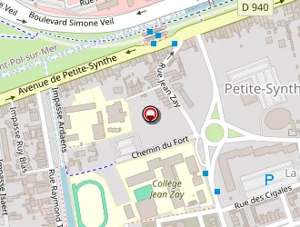 Carte de Ecoles Primaires à Dunkerque