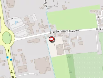 Carte de Hotelf1 Dunkerque Grande Synthe à Grande-synthe