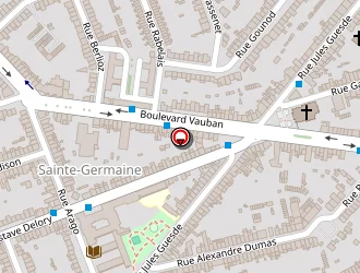 Carte de Staelen Bernard à Coudekerque-branche