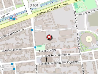 Carte de Auto Ecole Du Banc Vert à Dunkerque