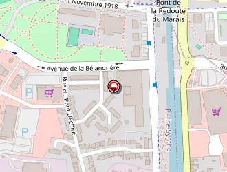 Carte de Lycée Professionnel Guynemer à Dunkerque