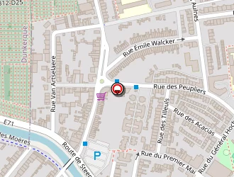 Carte de Saus Yannick à Coudekerque-branche