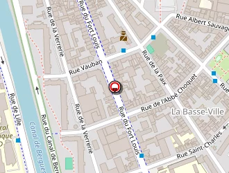 Carte de Dufour Miliana à Dunkerque