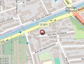 Carte de Ecole Eluard à Coudekerque-branche