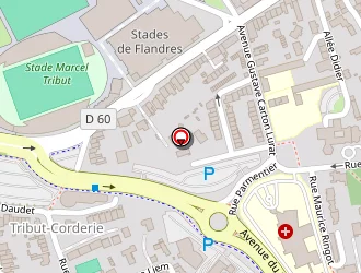 Carte de Villette Irm à Dunkerque