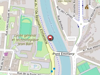 Carte de Le Contemporain à Dunkerque