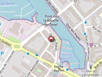 Carte de Boucle De Randonnée 1 à Dunkerque