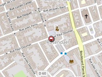 Carte de Centrakor à Dunkerque